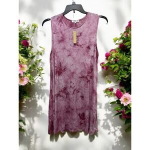 Riley and James Women's Pink Colorful Stretchy Sleeveless Dress Size 2X